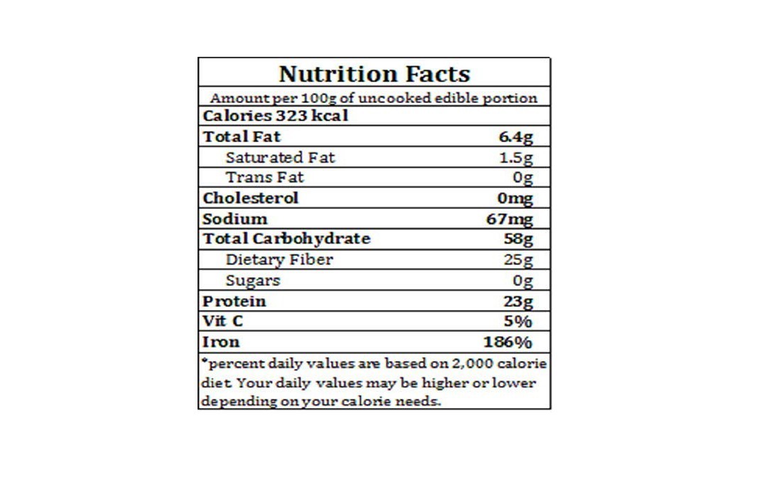 Elworld Organic Fenugreek    Shrink Pack  100 grams